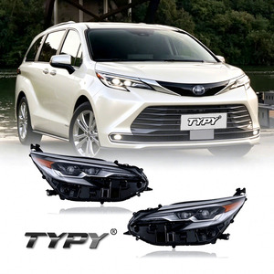 TYPY for Toyota Sienna 2021-2022 High Bright LED Projector Headlight, <b>12V</b> 6000K with Daytime Running <b>Light</b> - Product Image 1