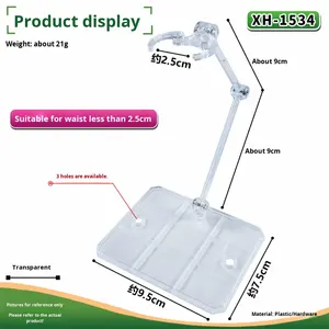 ขาตั้งโชว์สำหรับโมเดลหุ่นยนต์ RG/HG/BB/SD Gundam Tamashii Nations ขาตั้งพยุงเอวสำหรับฟิกเกอร์อนิเมะ <span class=keywords><strong>Saint</strong></span> <span class=keywords><strong>Seiya</strong></span> จำนวนมาก - Product Image 2