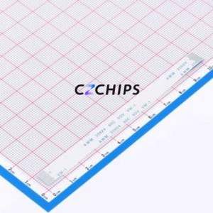 FFC0.5A-14P-100-4-8 FFC Cable (Flexible Flat Cable) P=0.5mm Connector 14P 0.5mm Non-Inverting 10cm - Product Image 1