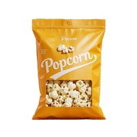 Sac en papier kraft imprimé sur mesure pour l'emballage alimentaire, les produits de boulangerie, les collations, résistant à l'huile, barrière contre l'humidité, pochette flexible, sac à trois côtés scellés