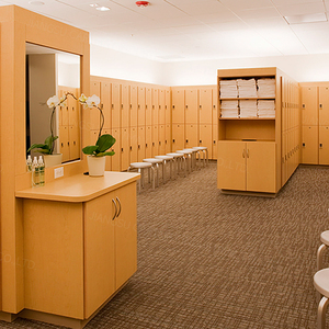 Cartmay bãi biển khu nghỉ mát ngoài trời HPL Tủ Muối phun kháng Polyester lớp phủ UV bảo vệ ván lướt sóng chủ - Product Image 1