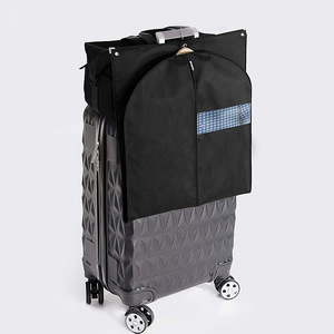 Sac <span class=keywords><strong>de</strong></span> costume personnalisé avec logo, <span class=keywords><strong>en</strong></span> toile non tissée, <span class=keywords><strong>en</strong></span> coton blanc, <span class=keywords><strong>housse</strong></span> <span class=keywords><strong>de</strong></span> <span class=keywords><strong>vêtement</strong></span> anti-poussière - Product Image 4