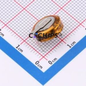 Supercondensateur CB5R5474HF-ZJP, composant traversant (THT), pas de 10 mm, condensateur (capacité : 0,47 F) (tension nominale : 5,5 V) - Product Image 1