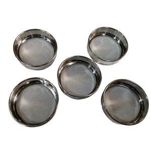 Tamis de laboratoire en acier inoxydable 200 mm ASTM E11 Maille 25-50 0,71 mm-0,30 mm pour l'analyse des particules de poudre fine - Product Image 1