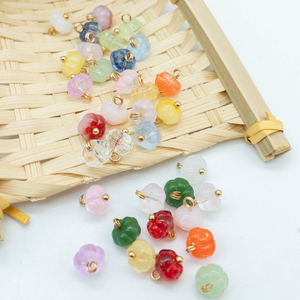 Accessoires vestimentaires en gros, boutons à fleurs colorés, boutons en cristal de haute qualité pour la <span class=keywords><strong>couture</strong></span> - Product Image 3