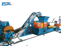 Granulateur Youtai anti-poussière à double vis 45 kW 380 V pour pièces automobiles (PVC, ABS, PP, PE)