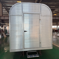 Remorque pour chevaux, norme australienne, cadre en aluminium, écurie mobile, remorque robuste pour le transport de bétail, isolée