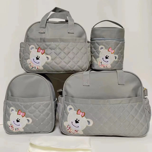 Fashion Logo Custom Travel <strong>Bed</strong> Mummy <strong>Bag</strong> With Usb Large Capacity Portage Nappy Baby Care Diaper <strong>Bag</strong> for Outdoors - Product Image 1