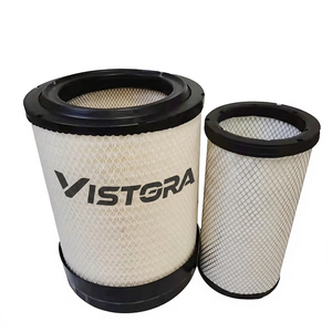 รถขุดรถบรรทุกสำหรับงานหนักตัวกรองอากาศเครื่องยนต์1000237022 PU3648 P786197 AF25124 RS30128 3222188161 X770683 7110341380100 - Product Image 3