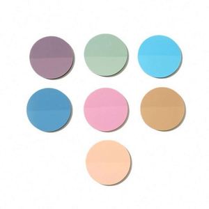Hengxin Hot Products 50 Sheets PET Round <b>Sticky</b> <b>Notes</b> Wholesale Transparent Color <b>Sticky</b> <b>Note</b> Pads - Product Image 2