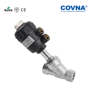 Vente de liquidation B2B COVNA : Vanne pneumatique à siège incliné en acier inoxydable série HKl7 - Product Image 2