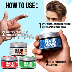 <span class=keywords><strong>Cire</strong></span> coiffante 120g pour coiffures tendance, tenue longue durée 24h, soin capillaire hydratant et brillant - Product Image 4