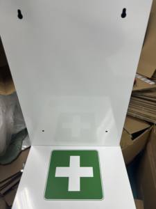 خزانة أدوات الإسعافات الأولية المهنية القابلة للتعليق على الحائط من طبقتين من OSHA للطوارئ - Product Image 4