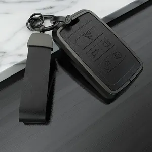 For LandRover 18 New Land Rover Range Rover Sport Discovery 5 19 Discoverie Car Key Case Aluminum al protect Cover Carkey shells