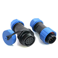 IP68 étanche industriel SP17 série 2Pin 3Pin 4Pin connecteur de câble SP1710 SP1711 mâle femelle assemblage en plastique prise d'aviation