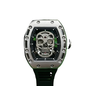 Montres mécaniques automatiques de sport pour hommes, modèle Super RM 52-01, squelette, crâne, mouvement automatique, saphir, sourire, prix de gros - Product Image 1