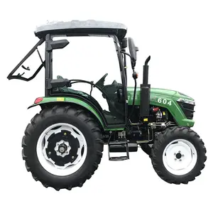 60hp 4 wd green color agriculture tractor for sale