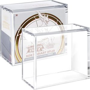 Étui de présentation en acrylique haute transparence personnalisé pour cartes à collectionner Pokémon TCG, boîte d'entraînement <span class=keywords><strong>Elite</strong></span> pour le rangement à domicile et au bureau - Product Image 5