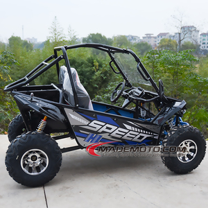 Gold-buggy-điện EU Ware nhà đóng điện đi Kart 3000W người lớn lớn hai chỗ ngồi Buggy - Product Image 4