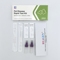 Kit de test médical pour animaux de compagnie FeLV Ag Feline Leukemia Virus Ag Detection Clinic Kit de test rapide pour animaux de compagnie