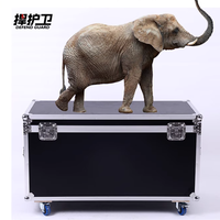 Flight case en aluminium personnalisable pour câbles, épaisseur 9/12 mm, en contreplaqué, solution de rangement étanche, OEM/ODM pour étuis d'instruments de musique