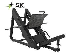 Máquina de <span class=keywords><strong>prensa</strong></span> de piernas con placas de peso SK Commercial, 45 grados, equipo de gimnasio para entrenamiento de fuerza, entrenamiento de piernas para gimnasios y clubes de fitness - Product Image 1