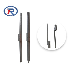 Kit de réparation de poteaux de clôture, piquets de sol en acier pour fixer les poteaux de clôture en bois inclinés ou cassés - Product Image 3