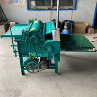 Machine à fabriquer des rouleaux de laine de coton, artisanat, moulage des fibres de coton, ouverture, recyclage des vêtements