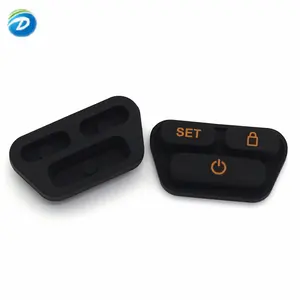 Deson Custom PET PC Panel Switch With Led And Metal Dome Smart Electronics Button Pad Silicone Rubber Membrane Keypad