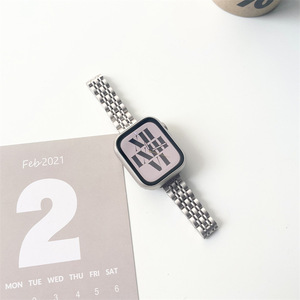 Milanese-<span class=keywords><strong>reloj</strong></span> inteligente para hombre y mujer, pulsera de <span class=keywords><strong>malla</strong></span> de Metal y acero inoxidable con correa Starlight para <span class=keywords><strong>Apple</strong></span> <span class=keywords><strong>Watch</strong></span> serie 8 7, 2023 - Product Image 3