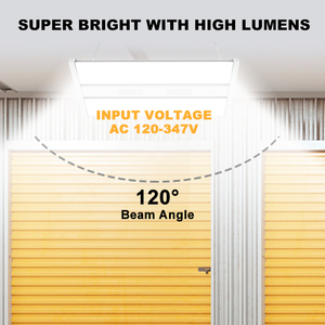 Lampada Industriale LED Lineare da 100W per Interni, Montaggio Senza Problemi, Antiabbagliamento, Dimmerabile, per Officine, Magazzini, Garage - Product Image 3