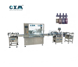 Machine de remplissage de flacons d'huiles essentielles, pièces en contact SUS316L, remplisseur de liquide entièrement automatique - Product Image 1