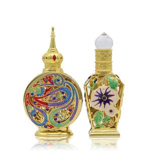 Flacon vide pour huile de <span class=keywords><strong>parfum</strong></span> United Attar 15ml 25ml 30ml, gravé, opaque, de luxe, marque privée, Émirats Arabes Unis, Dubaï - Product Image 4
