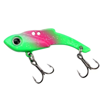 Aotuo Leurre Artificiel Rigide VIB Crankbait Durable en Alliage de Zinc 3.5g/5g/7g avec Hameçon pour Brochet - Direct Usine