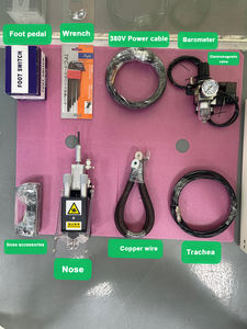 Machine de soudage par points pour batteries cylindriques AC 18650 26650 32650 / Soudeuse manuelle pour électrodes de batteries lithium-ion - Product Image 6