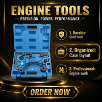 Kit d'outils de calage moteur diesel BMW N47 N57, kit d'outils d'alignement moteur en acier au carbone pour réparation