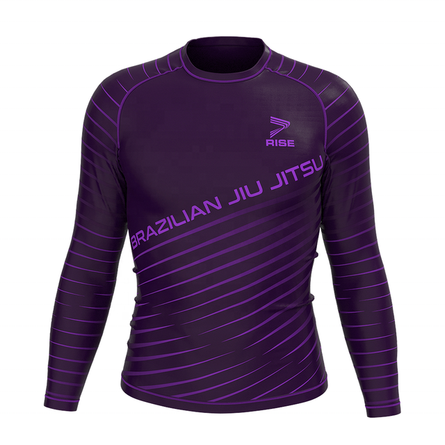 High Performance Rash Guard Shirt, Anti-UV, Quick-Dry, Comfortable Compression T-shirt for Martial Arts, MMA, BJJ Judo No Gi