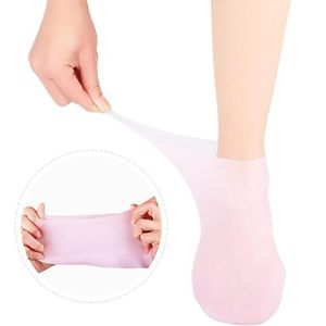 Masque pour les pieds, chaussettes exfoliantes en silicone, chaussettes de protection pour la plage, chaussettes en silicone pour spa des pieds, pédicure pour femmes - Product Image 4