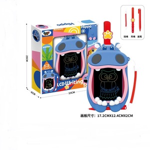 Giocattoli educativi per bambini tappetino per scrittura LCD 4.5 pollici LCD zaino per bambini ciondolo Doodle Pad da disegno - Product Image 5