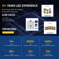 Module de stérilisation UV UVC LED 275 nm, module antibactérien, lampe germicide, stérilisateur d'eau à flux stationnaire 0,5 W 2 W
