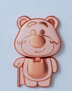 ขายส่ง ที่วางโทรศัพท์แบบตั้งโต๊ะ หมุนได้ พับได้ ลายการ์ตูนสตรอว์เบอร์รี่น่ารัก ใช้สำหรับแต่งหน้าได้ - Product Image 4