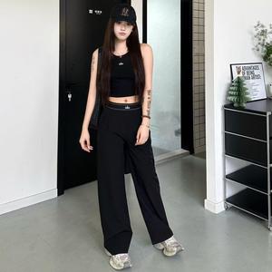 Vestiti estivi alla moda AL0 <span class=keywords><strong>pantaloni</strong></span> della tuta per <span class=keywords><strong>donna</strong></span> <span class=keywords><strong>pantaloni</strong></span> larghi vestiti estivi per <span class=keywords><strong>donna</strong></span> <span class=keywords><strong>taglie</strong></span> forti Set di <span class=keywords><strong>pantaloni</strong></span> da <span class=keywords><strong>donna</strong></span> - Product Image 2