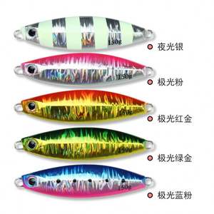 JC021 150G 180G Slow Blatt S appâts artificiels leurres de pêche en eau salée gabarit lent métal gabarits lueur jigging leurre - Product Image 2