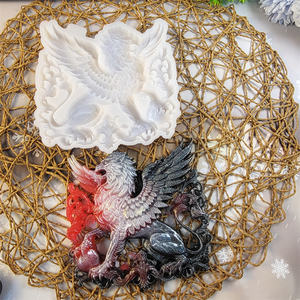 Moldes de fundición de resina hechos a mano para adornos decorativos DIY estilo Ins molde de adorno de águila de silicona X0205 - Product Image 5