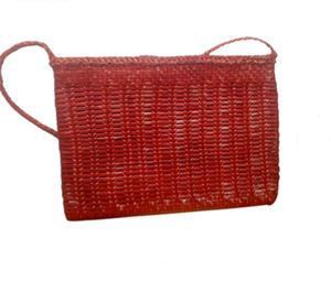 Sac fourre-tout en cuir tressé à la main Liset, sac à main naturel tissé pour femme, idéal pour les voyages, la plage ou comme cadeau - Product Image 1