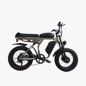 Moteur de moyeu arrière SMLRO U8 PLUS double moteur et double batterie (48V 21Ah & 19.2Ah) 2000W pour vélo 3000W Noir/Jaune - Product Image 3