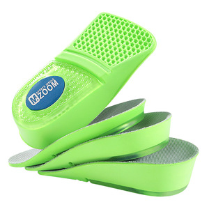 Scarpe Estive in Tessuto con Suola Rialzata Esclusiva, Tallone Semi-Imbottito in Silicone Antiscivolo e Ammortizzante, Aumento di Altezza - Product Image 1