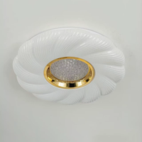 Plafonnier LED rond moderne ultra-plat à intensité variable, étanche et anti-moustiques, pour salon et chambre, prix d'usine