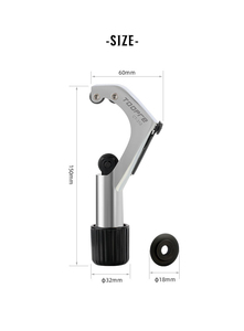 Coupe-tube de fourche avant de vélo électrique, couteau à tige transversale <span class=keywords><strong>en</strong></span> alliage d'aluminium pour vélo de route, outil de coupe impressionnant - Product Image 3