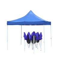 Tente de parasol de jardin extérieur de haute qualité 3x3m durable imperméable résistante aux UV facile à déplier